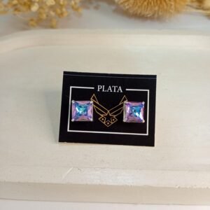 aros swarovski lila